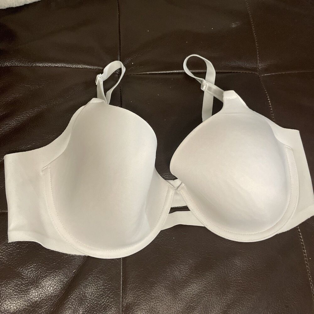 Warner's No Side Effects Underwire Smoothing Bra Size 36C Style 01356 White